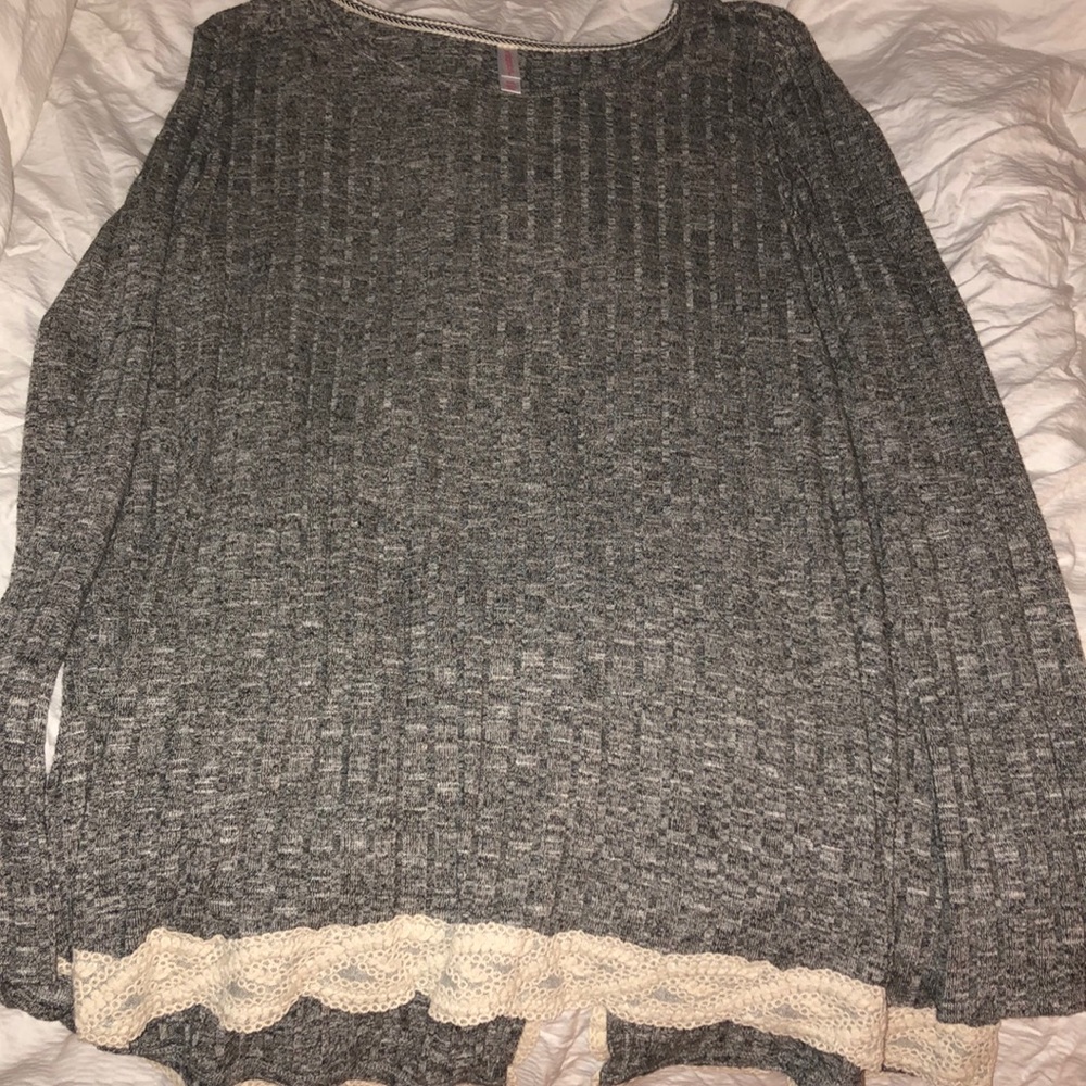 Long Sleeve tunic length shirt
